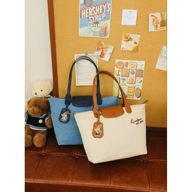 ♞,♘กระเป๋าช้อปปิ้งใบใหญ่น้องหมี GUOO BEAR CFY