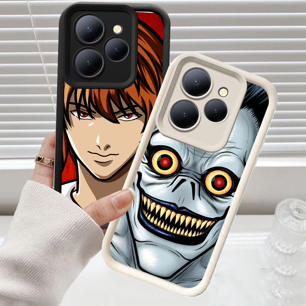 CH36 Death Note Soft Casing สําหรับ ITEL A50 A70 A80 A90 S23 P55 City 100 RS4 P65 5G เคสป้องกัน