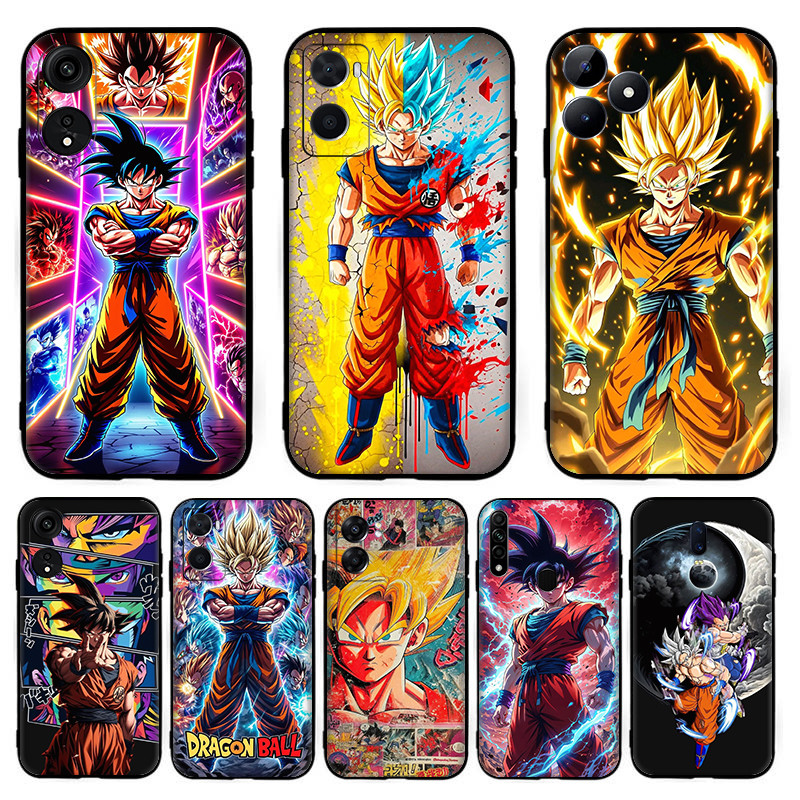 O-2 Cartoon cool อะนิเมะ Dragon Ball Goku สําหรับ OPPO A80 A83 A1 A91 F15 A92 A72 A52 A92S A93 A94 A