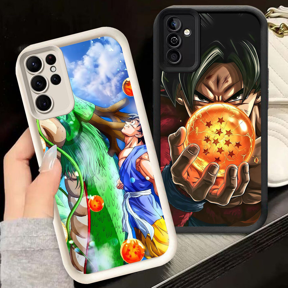 TS-3 Dragon Ball Z ปลอกกันกระแทกสําหรับ Samsung A55 A54 M15 S25 S24 S21 FE Ultra