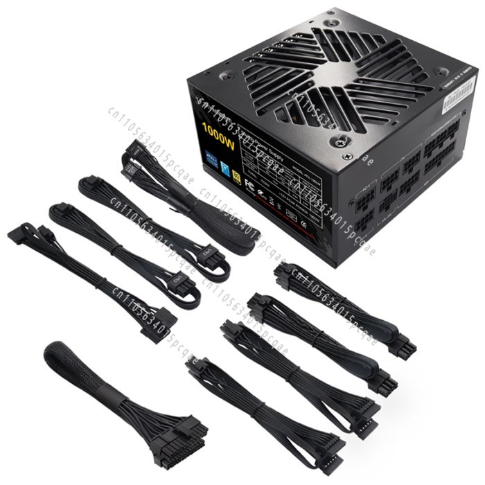 1000W 80 PLUS Gold PC Power Supply PCI-E 5.1 Gaming PC PFC Fully Modular ATX Power Supply, Supports