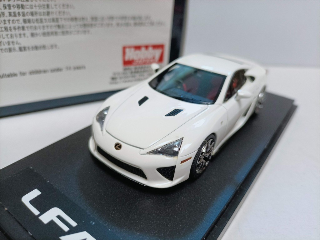 MARK43 1 43 Lexus Toyota Lexus Supercar Model Toyota Lexus LFA White