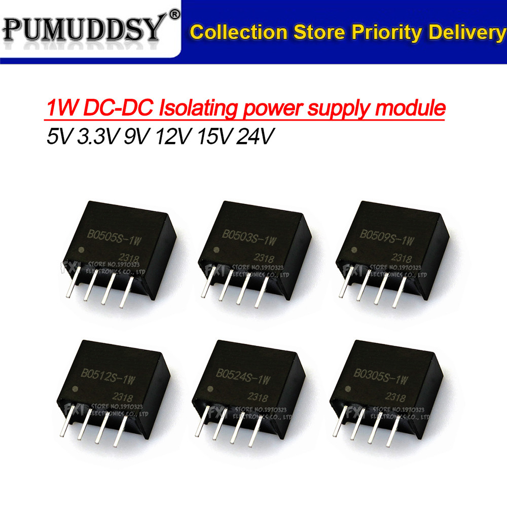 B0505S 1W B0505 DC-DC Regulated Power Supply โมดูล ibuw Isolating Switching Power Supply DIP4 SIP4 B