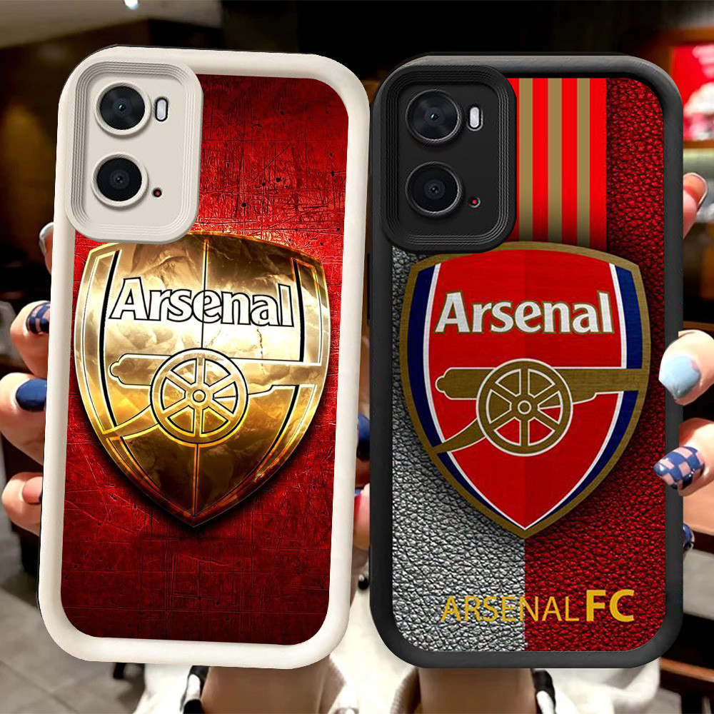 R31 Arsenal Casing สําหรับ Realme A77 A77s A96 Realme C33 9i สีดําและสีขาว