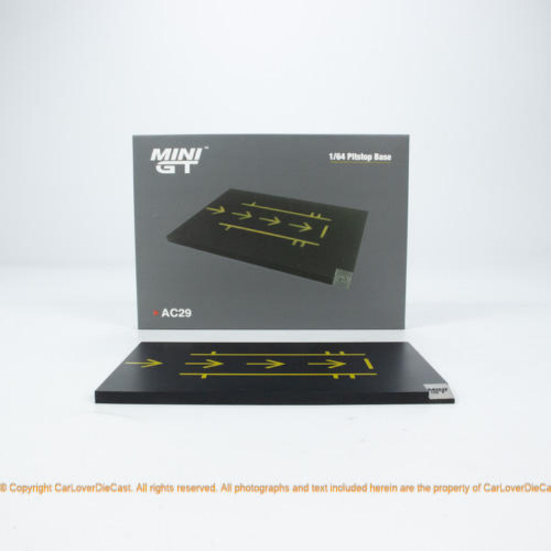 TSM MINI GT 1: 64 Pitstop Base Entry Base โมเดลรถโลหะผสม