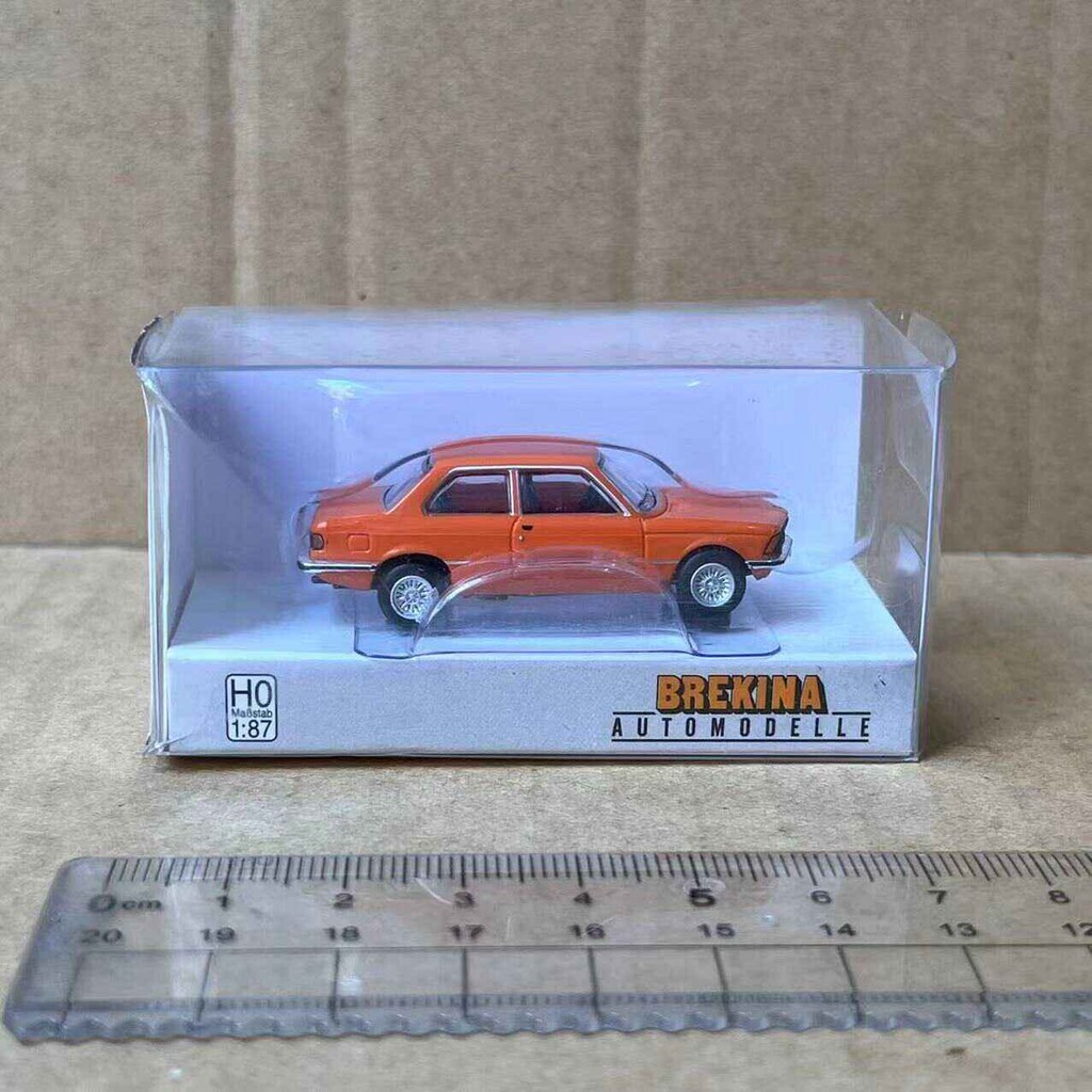 BREKINA 1/87 HO BMW 323i โมเดลรถ BMW พลาสติก NSU TTS โมเดลรถ Limited Edition