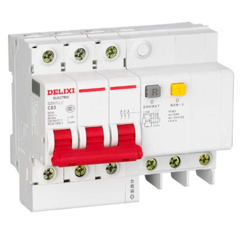 EPLAN อะไหล่ Kurdlisi DZ47sLE-32 ขนาดเล็กป้องกันการรั่วไหล Circuit Breaker edz ส่วนประกอบไฟฟ้า 2D3D