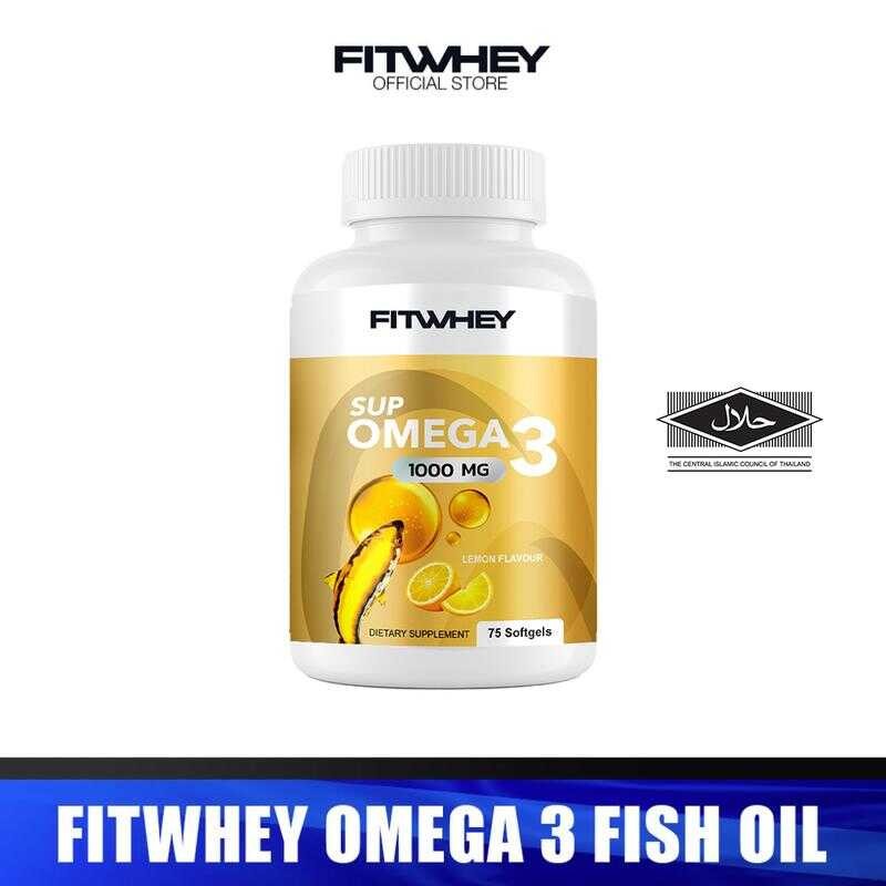 FITWHEY SUPPLEMENTS SUPER OMEGA 3 | (Epa 400 Mg. DHA 300 Mg.) 93D