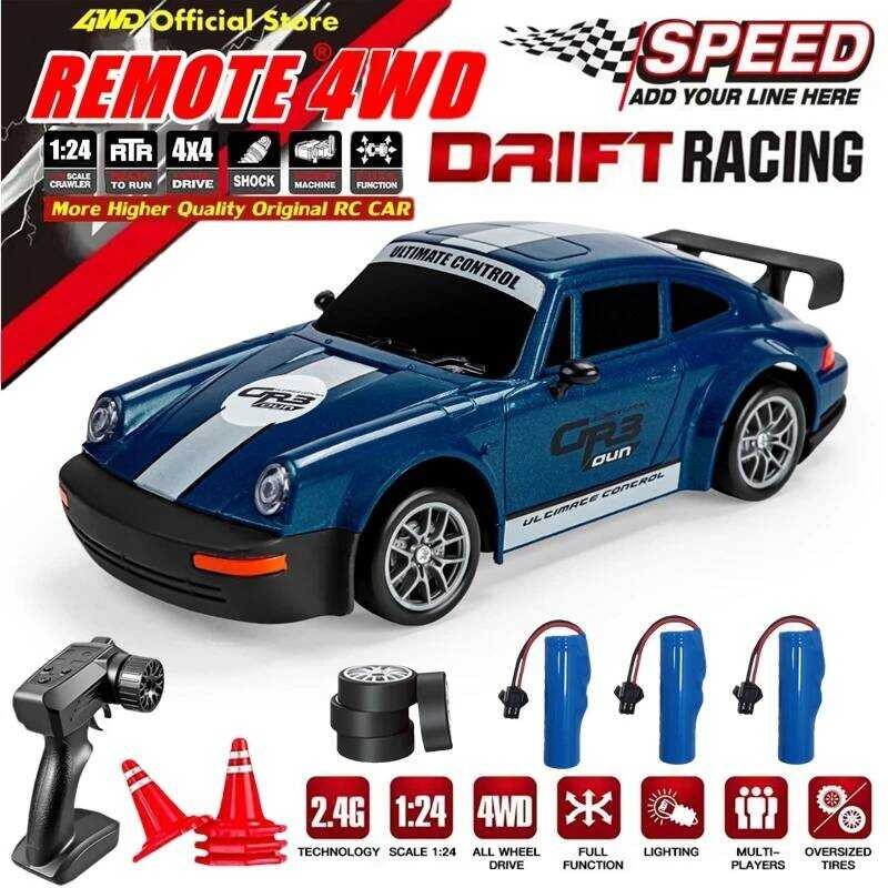 C 4Wd RC Car Remote Control Cars 2.4G Radio High Speed Drift Racing Monster 4X4 Truck RTR Vehicle T