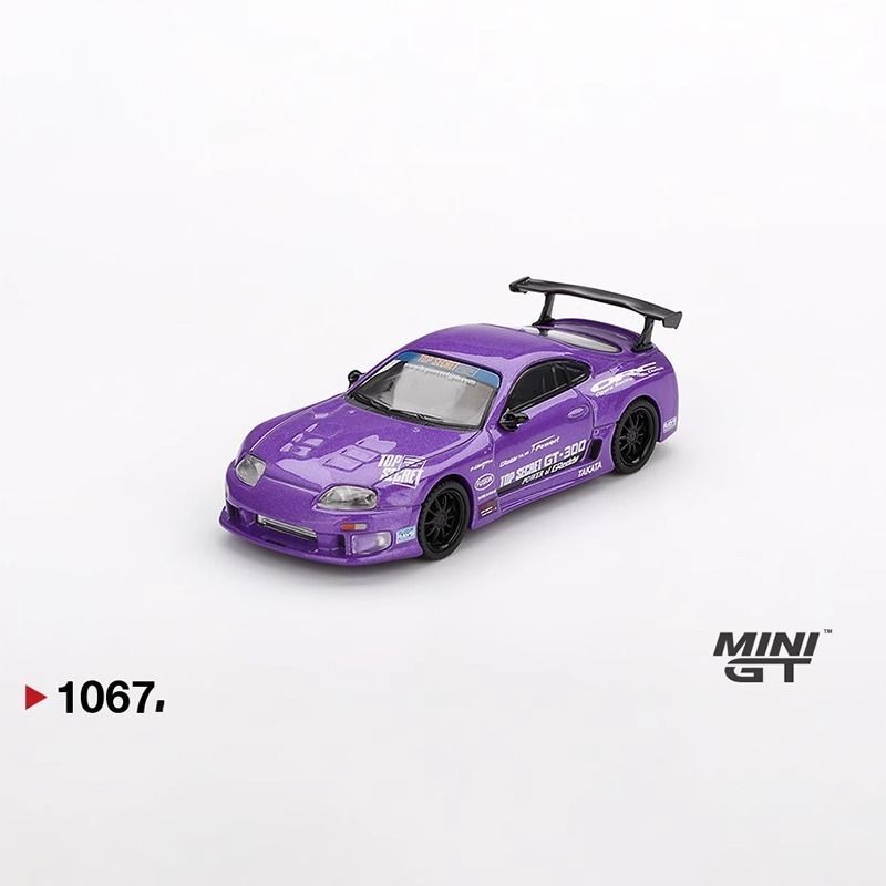 Toyota Supra Supra A80 GT300 Top Secret MINIGT1: 64 โมเดลรถโลหะผสมจําลอง