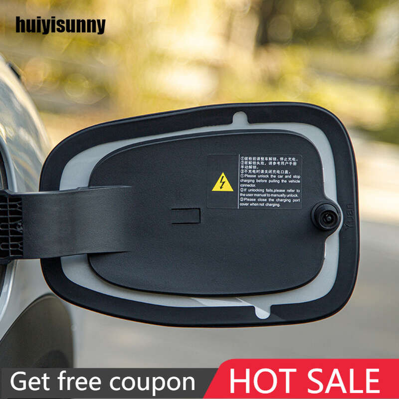 PuraAutoRepair Huiyisunny Dolphin Battery Stand BYD ยานยนต์เครื่องยนต์ฝุ่นฝาครอบชาร์จ ห่วงยางพร้อมรู