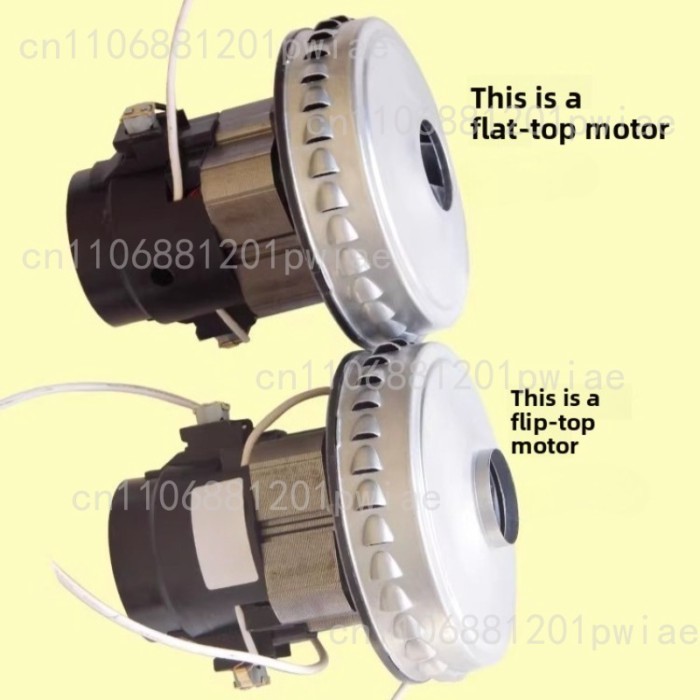 Compatible with V2Z-S24-L vacuum cleaner copper-wound motors: YLW6263A-12L and YLW6201-10L