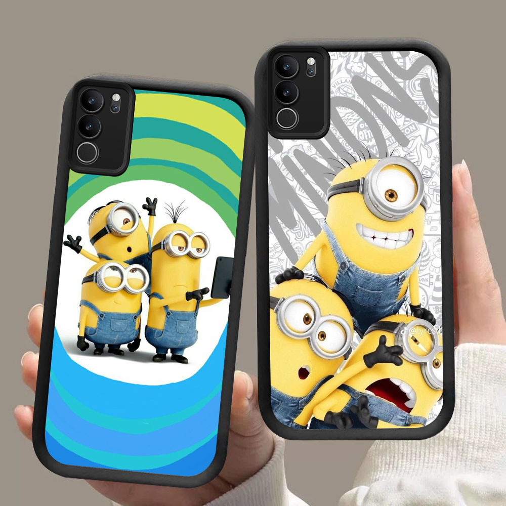 DF-36 Minions เคสกันกระแทกสําหรับ VIVO V9 V19 V21 V21E Y73 Y83 Y300 T4 IQOO Z10 Pro Plus