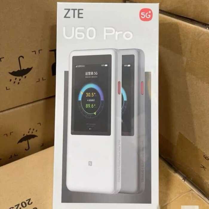ZTE MU5250 Full Netcom 5G แบบพกพา WiFi7 รถกลางแจ้ง 5G-A เครือข่าย N79 ความเร็วสูง U60Pro