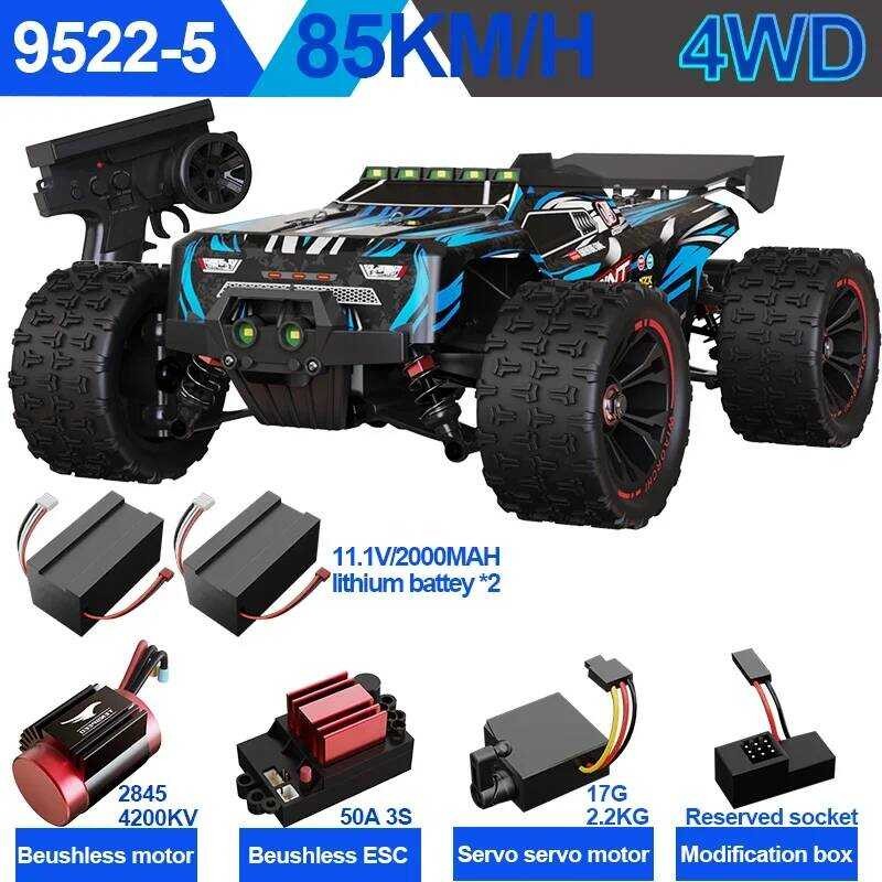 SCY9522PRO 85 กม./ชม.RC ความเร็วสูงBrushless 4WD Off-Road Drift รีโมทคอนโทรลรถ 1:16 Professional Rac