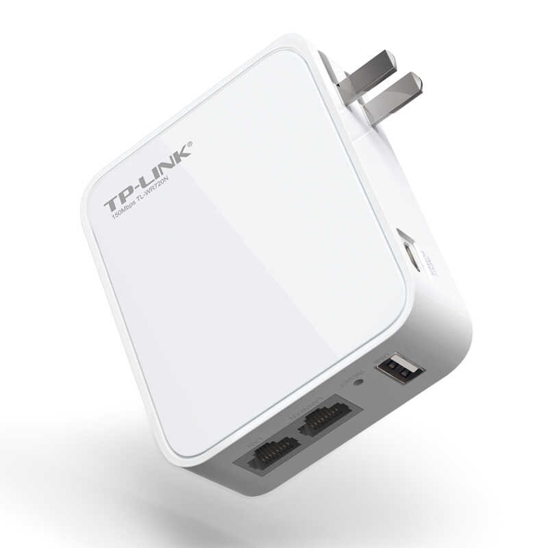 มือสอง TP-L TL-WR720N Mini 3G เราเตอร์ไร้สายรีเลย์ wifi แบบพกพาพร้อม USB