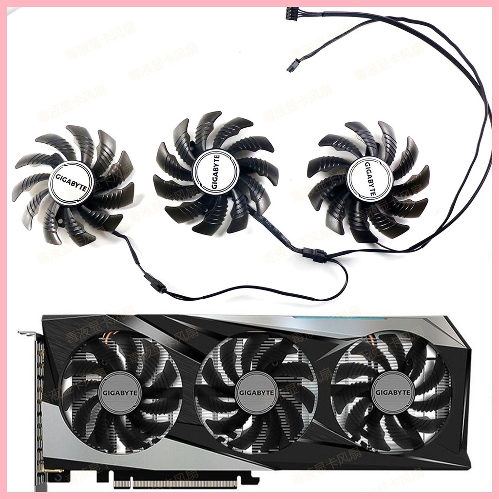 GIGABYTE/Gigabyte RTX3050 3060 3060ti Gaming Oc Magic Eagle กราฟิกการ์ดพัดลมระบายความร้อน