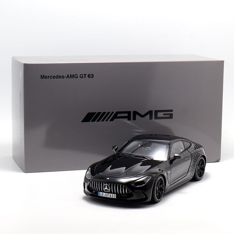 NZG 1: 18 Mercedes-Benz AMG GT63 โรงงานเดิม 2023 Mercedes-Benz GT63 โลหะผสมเปิดจําลองรถรุ่น