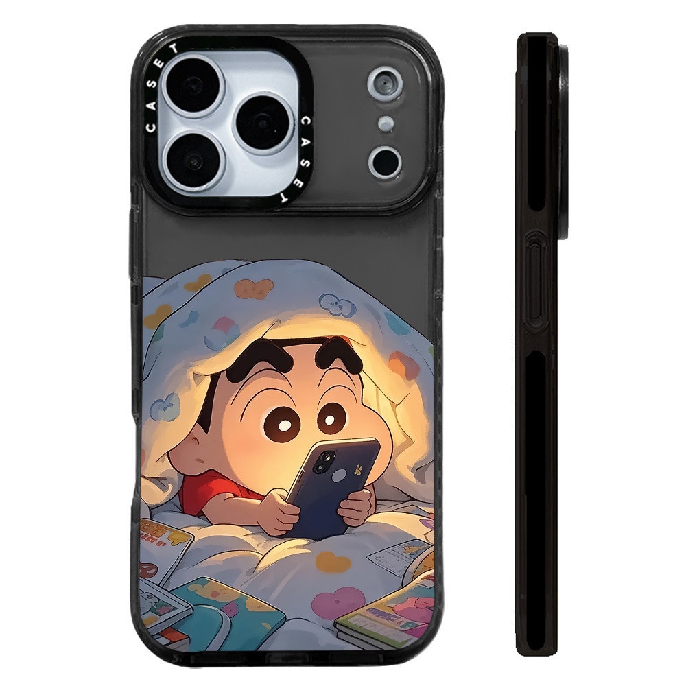 Crayon Shin-chan Playโทรศัพท์มือถือสําหรับIPhone 11 13 15 16 17 Pro Max 17AIR 12 Mini Cover X XR XS 