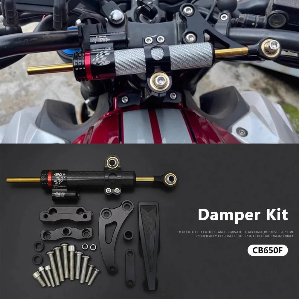 ชุดแดมเปอร์สําหรับ HONDA CB650F CB 650 F CB650 F CB400F CB500F CB400X CB 400 F Stabilize พวงมาลัย Da