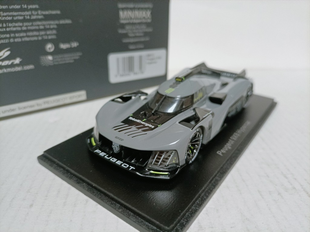 Spark 1 43 Peugeot End Concept Supercar รุ่น Peugeot 9x8 Hypercar 2022
