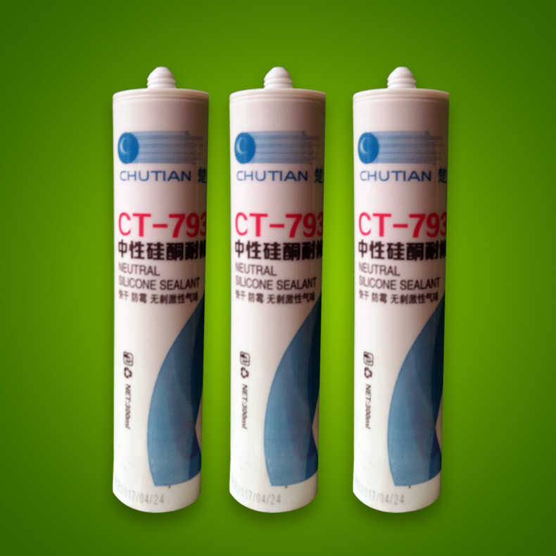 Chutian CT-793 ซิลิโคนเป็นกลาง กาวทนสภาพอากาศ 3ml กาวซิลิโคน Quick-Drying Glass กาว