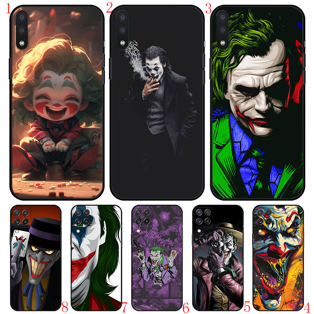 Samsung A01 EU A02 M02 F56 A03S A04 s A5 2017 A6 A7 A8 A9 Plus 2018 B3 Joker อะนิเมะนุ่มสีดําเคสโทรศ