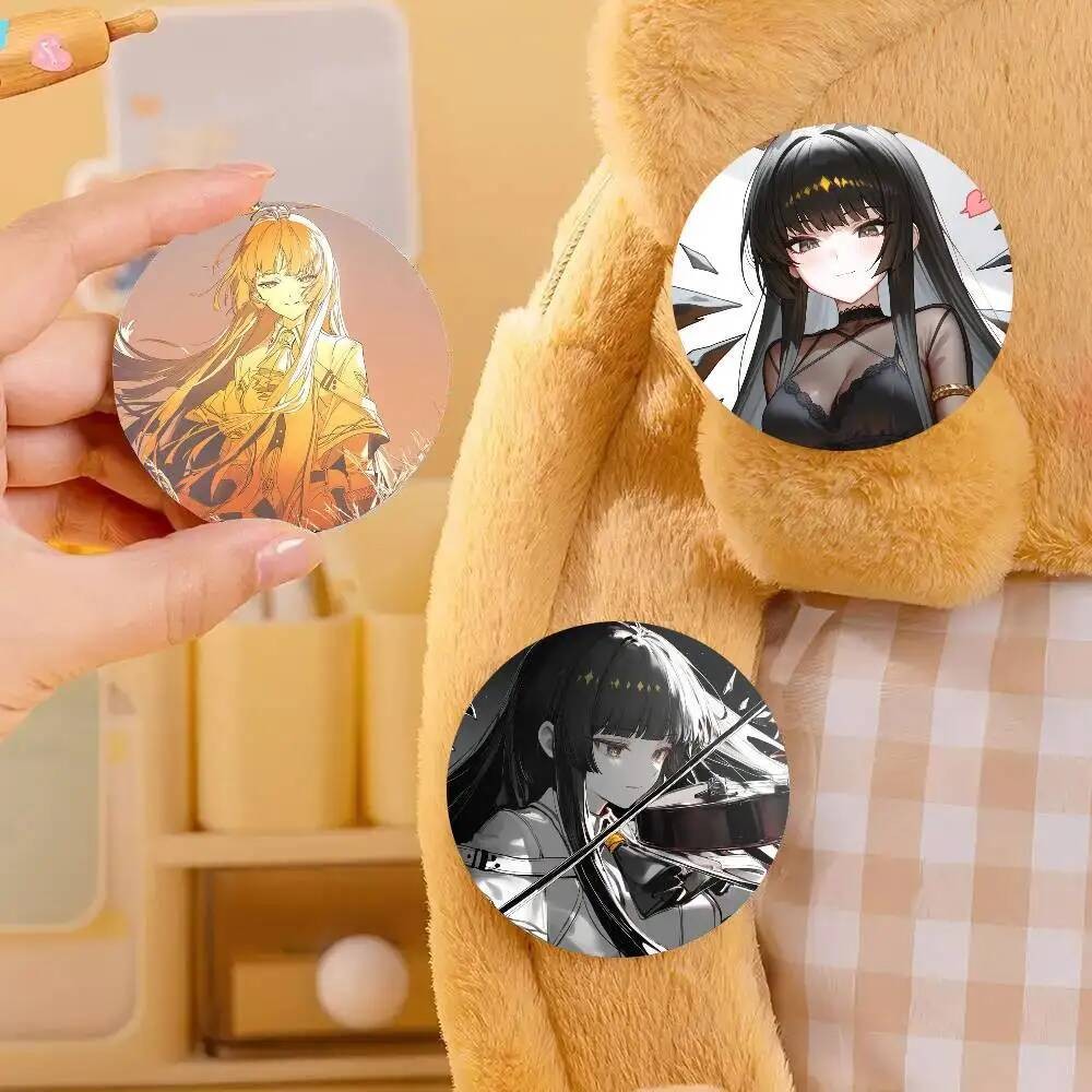 Virtuoosa เข็มกลัดเลเซอร์อนิเมะ Arknights สำหรับเสื้อผ้าและกระเป๋าเป้