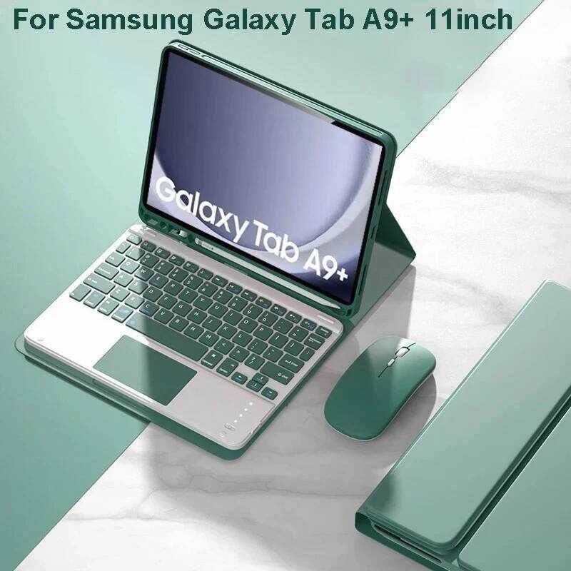 สําหรับ Galaxy A9 Plus 11 นิ้วที่ถอดออกได้บลูทูธคีย์บอร์ดสําหรับ Tab A9 + SM-X210N/X216/218