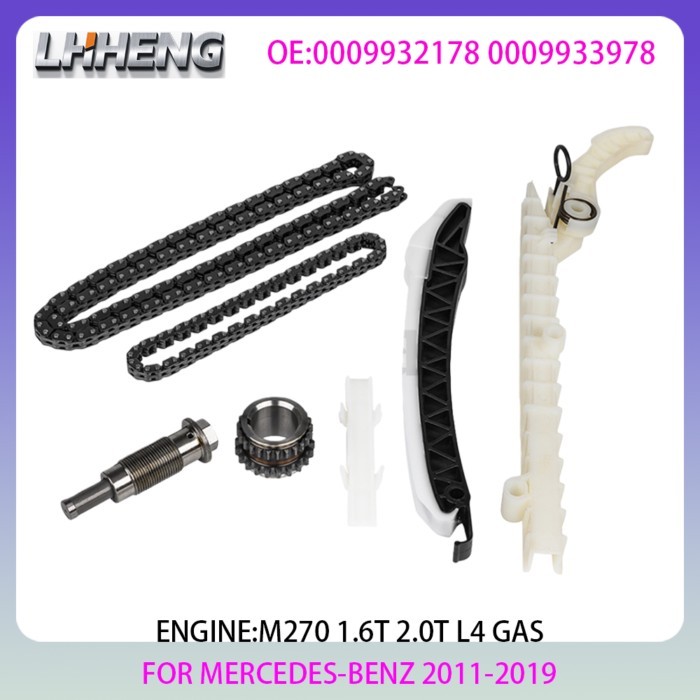 M270 Engine timing chain kit For MERCEDES-BENZ W176 W246 W242 C117 X117 X156 CLA 1.6L 2.0L 1.6 2.0