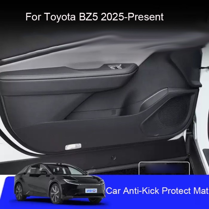 Car B-Pillar Door Anti-Kick Protect Pad For TOYOTA BZ5 2025-2027 Trunk Anti-Dirty Scratch Resistant