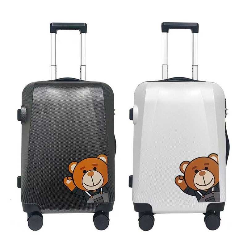BMW Benz Suitcase Boarding Case Bear เคสรหัสผ่านล้อสากล BMW Trolley Case กระเป๋าเดินทางขนาด 67 ซม.