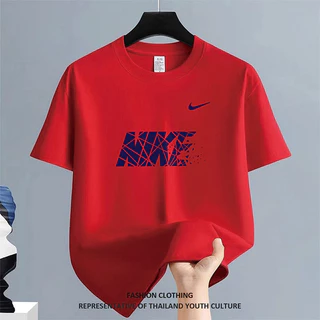 1034 สีดําแขนสั้น ผู้ชาย FASHION OVERSIZE สตรีทแฟชั่น CASUAL COOL คอกลม สีขาว-ดำ เสื้อยืดผู้ชาย ลายการ์ตูน t-shirt