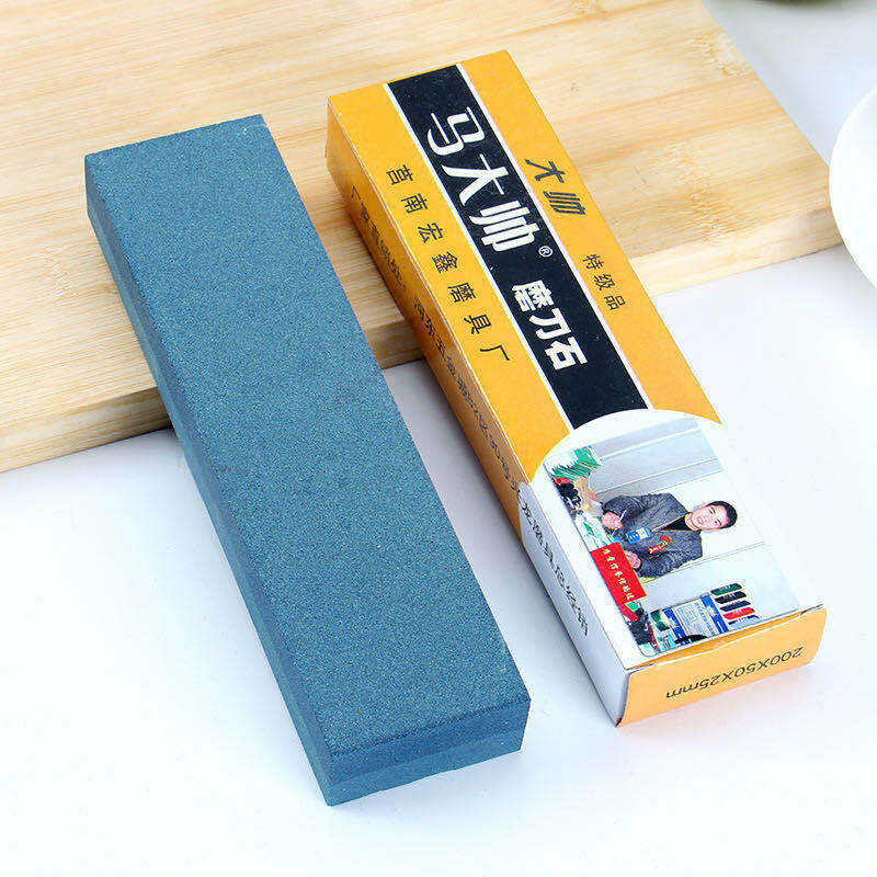 มีดทําครัว Sharpening Sharpening Stone Double-Sided Sharpening Stone Bar หินลับธรรมชาติมัลติฟังก์ชั่
