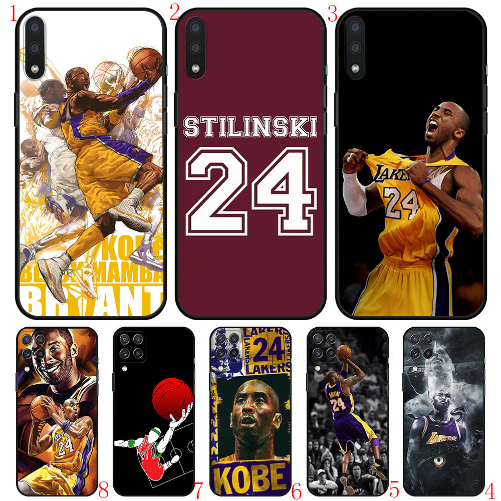 Xiao Mi Poco M6 Pro Plus F6 X6 Pro M7 Pro X7 Pro B5 kobe bryant บาสเกตบอลนุ่มสีดําเคสโทรศัพท์