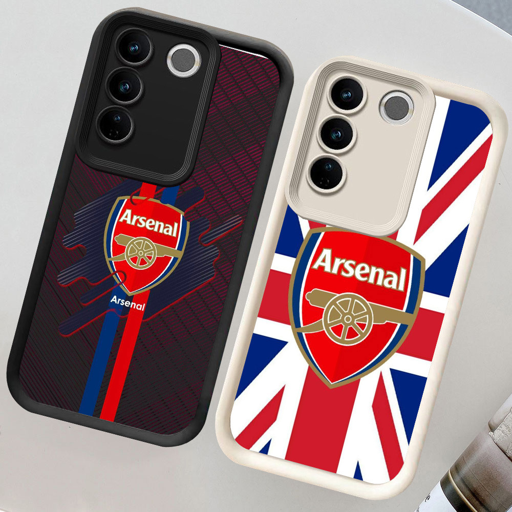 CH2 Arsenal Soft Casing สําหรับ VIVO V29E Y81s V29 Y81 Y100 Pro เคสป้องกัน