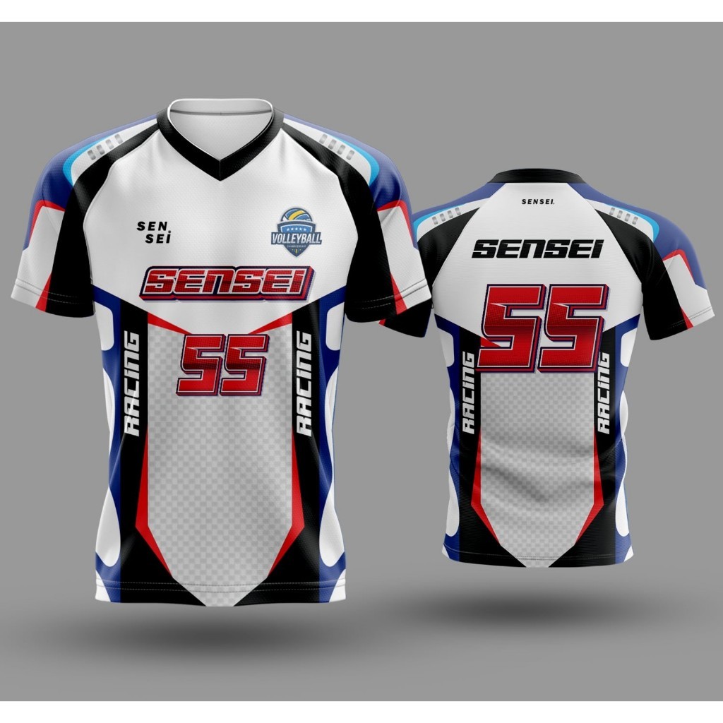 🌈ใส่โค้ดSENSEI20Pลด20%✨เสื้อแขนสั้น กางเกง SENSEIพิมพ์ลาย(หน้า-หลัง) racing