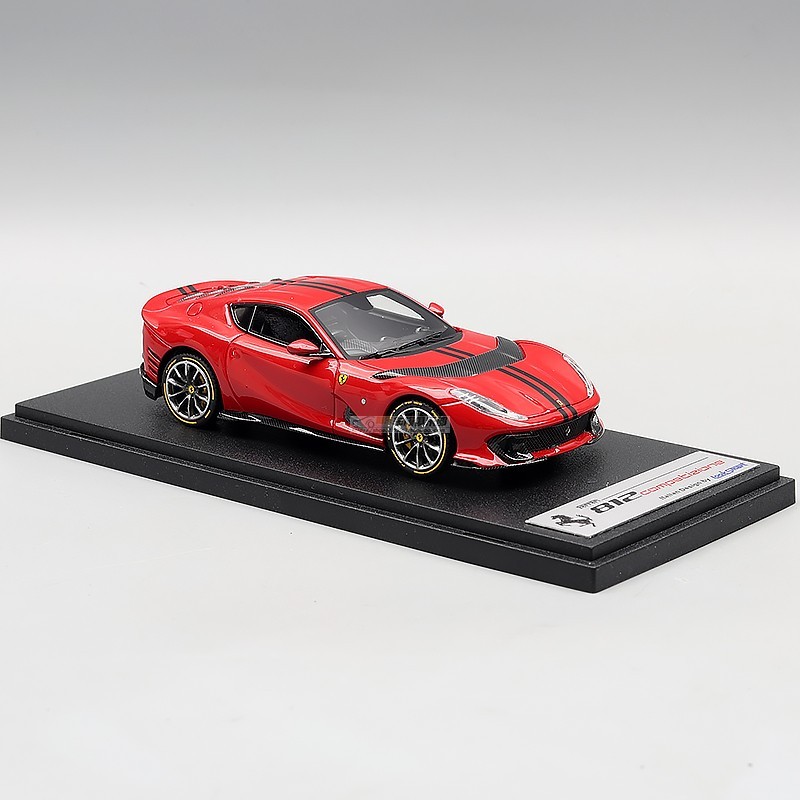 Ferrari 1: 43 เรซิ่นปิด 812Competizione Supercar รุ่น LS OEM