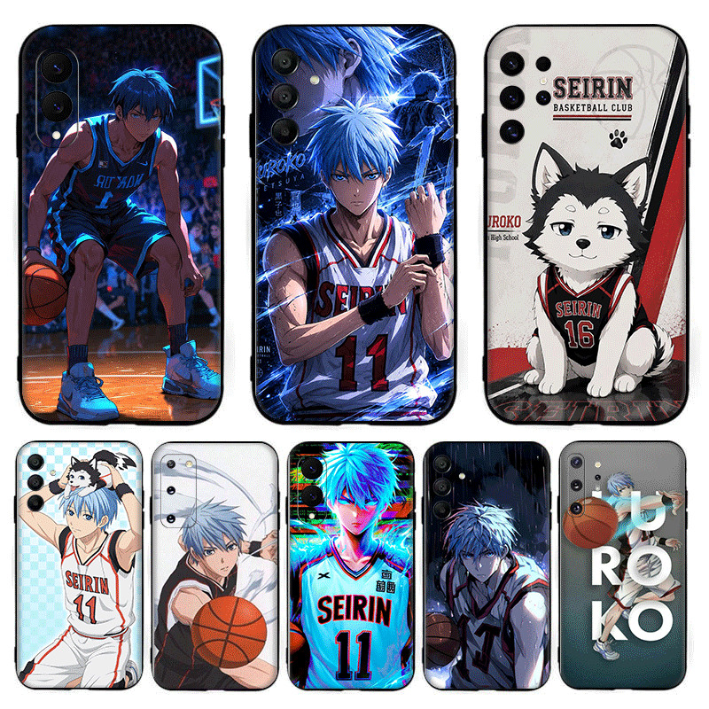 Slam Dunk อะนิเมะ Kuroko v-a สําหรับ Samsung J4 J6 J8 Plus หรือ Prime J2 J5 J7 Core J730 J7 Pro S6 E
