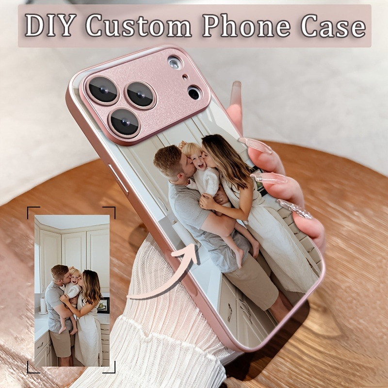 (สต็อกในพื้นที่) เคสโทรศัพท์รูปภาพที่กําหนดเองส่วนบุคคลพิมพ์เคส Tpu แบบนุ่มสําหรับ Iphone Samsung Xi