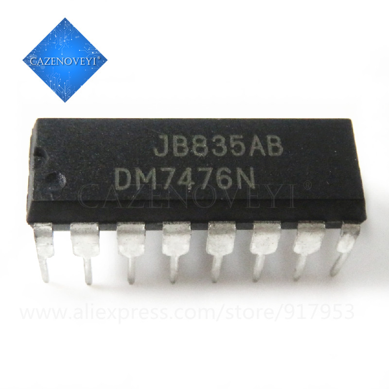 5 ชิ้น DM7476N DM7476 DIP-16 ในสต็อก