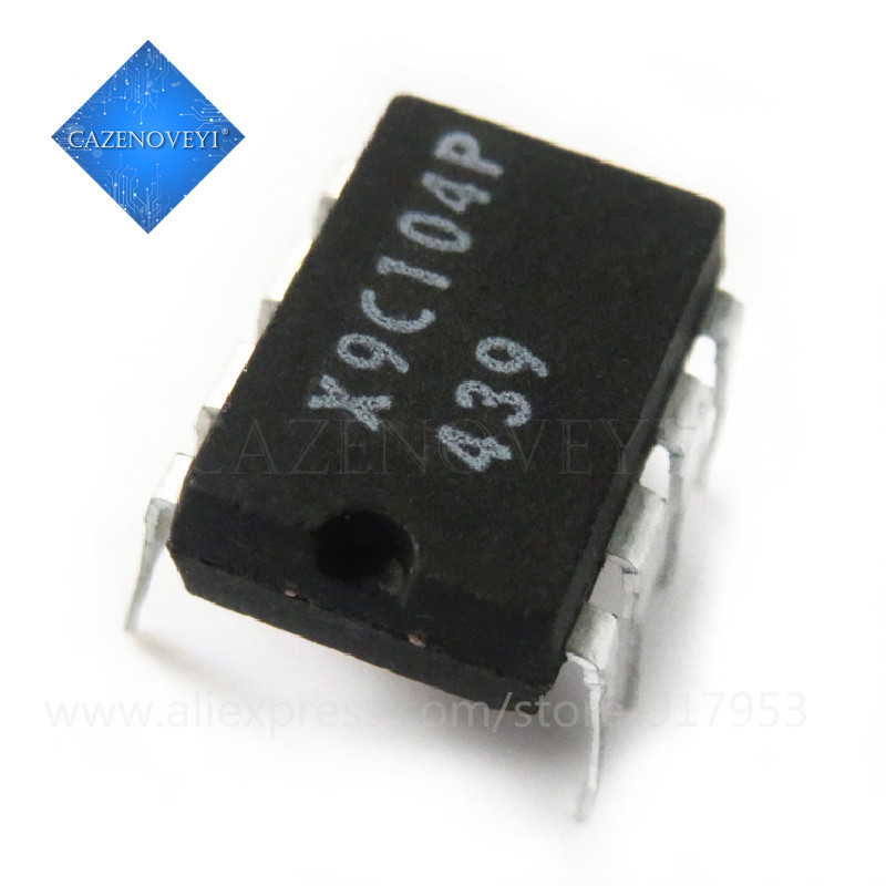 2 ชิ้น X9C104P X9C104 DIP-8 ในสต็อก