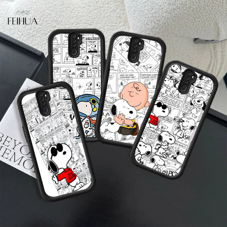 Snoopyการ์ตูนHpปลอกชุบใสสําหรับRealme Reno Narzo A15s A16E C20A F17 C15 4F C20 C21 2F C25S C11 A16K 