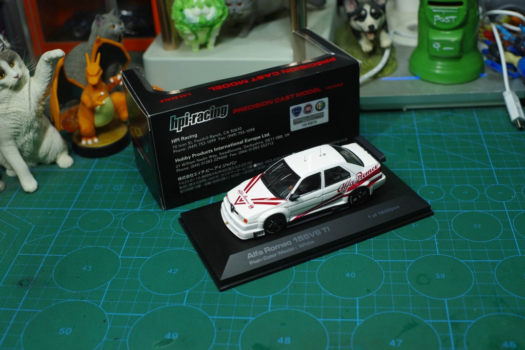 HPI-Racing รุ่น 1/43 Alpha.Romeo Alfa Romeo 155V6 TI สีขาว