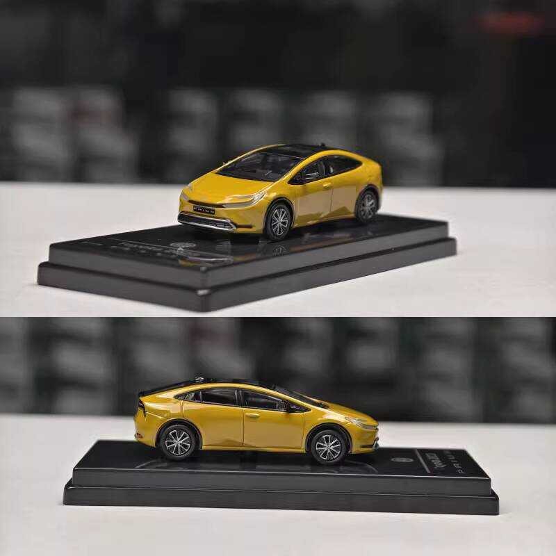 PARA 1: 64 Toyota Prius Toyota Prius Yellow Alloy Car Model Jewelry