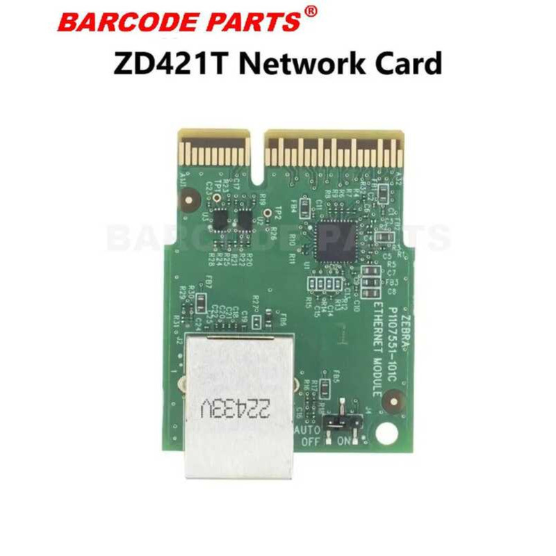 ✅การ์ดเครือข่ายอีเธอร์เน็ต P1112640015 สําหรับ Zebra ZD421 ZD421D ZD421T เครื่องพิมพ์ฉลาก ✅