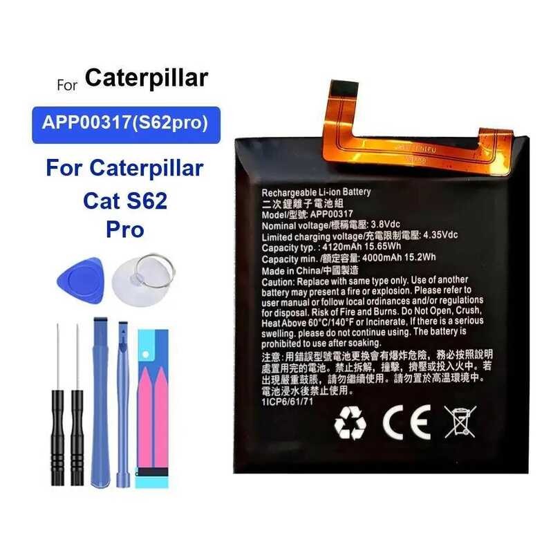 Battery APP00317(S62pro) 5150mAh For Caterpillar Cat S62 Pro