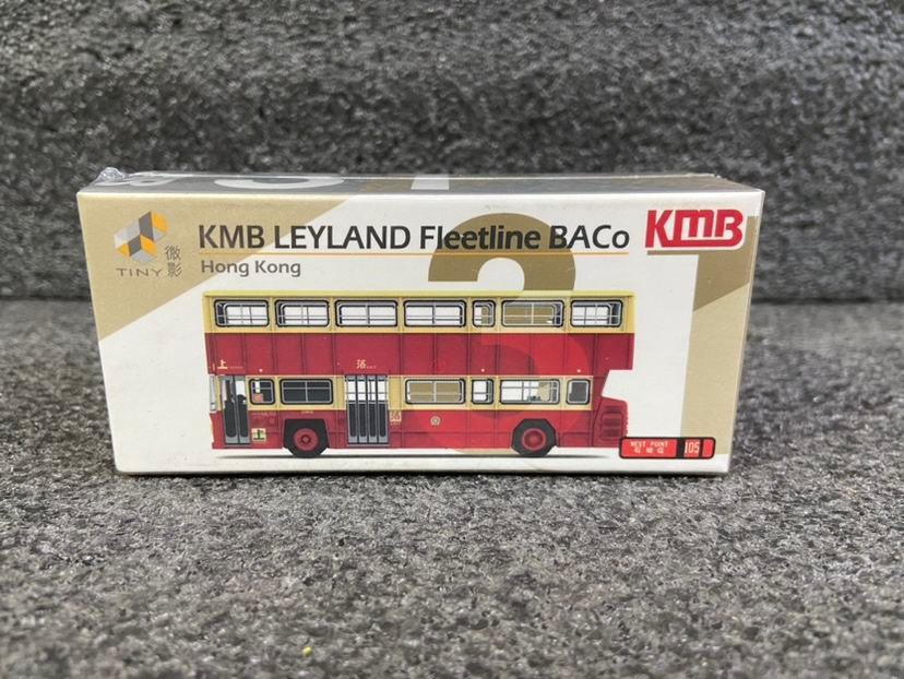 T Tiny Micro Shadow KMB KMB KMB Leland Treasure Hong Kong Decker Bus #31 โมเดลรถอัลลอย Pingdingbao 1