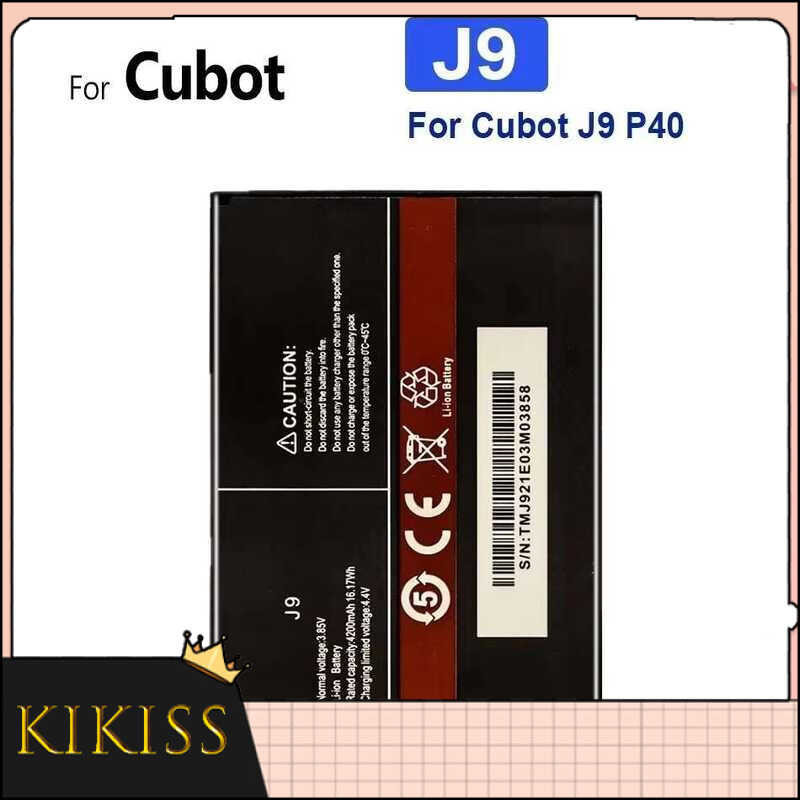 For Cubot J9 P40 J9 แบตเตอรี่ 4200mAh