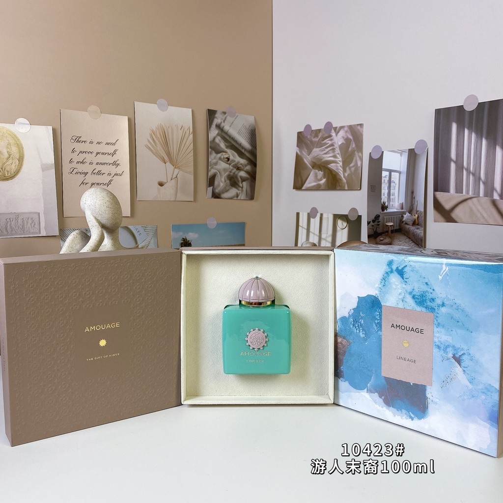 มาใหม่เคาน์เตอร์คุณภาพ/80 10423#游人末裔100ml Yinyou Poet Series-Amouage Lineage ยี่ห้อ 2023: amouage Pe